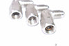 Lot of 3 Parker Hydraulic Elbow Fittings 3/8'' x 3/8'' x 1-1/4'' OAL