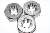 Lot of 3 Union Butterfield 11/16 USA HEX Threading Die