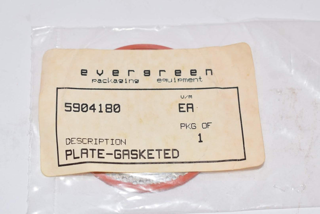 Lot of 31 NEW Evergreen 5904180 Plate Gasketed Rubber Gasket