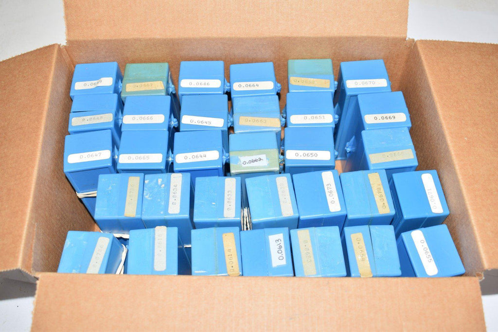 Lot of 32 Deltronic Pin Gage Inspection Plug Gauges Smooth Machinist Tooling Mixed Sizes/Lot