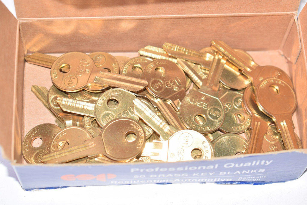 Lot of 35 NEW ESP AP101ND Professional Quality Brass Key Blanks