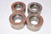 Lot of 4, 6M, Straight Coupling, 1-1/2 , A182, SA182, 7621, 3''OD, 1-7/8'' ID