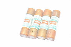 Lot of 4 Econ FRE 2/10 Amp 250V Fuses