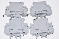 Lot of 4 Entrelec, Type: 22.0P VDE Gr:C 750V, 800V Fuse Holders