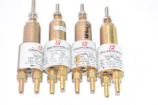 Lot of 4 Fairchild Model 70B Mini Regulators Output Range: .5-30 PSIG MAX Supply: 250 PSIG
