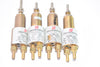 Lot of 4 Fairchild Model 70B Mini Regulators Output Range: .5-30 PSIG MAX Supply: 250 PSIG