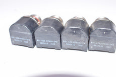 Lot of 4 Glenair 801-023-07M10-2PA, 06324-G, 1119, Mil Spec Connectors