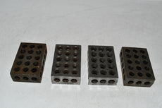Lot of 4 Machinist Inspection Blocks 3'' x 2'' x 1''