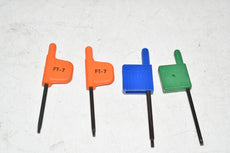 Lot of 4 Machinist Torx Screwdriver Driver Tools FT-7 NTK 15 Applitec