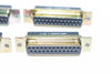 Lot of 4 NEW AMP 205207-1 Receptacle for Female Contacts Housing D-Sub Connector 25 Position