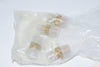 Lot of 4 NEW Brennan C2404-06-06-B 3/8 CONNECTOR Fitting