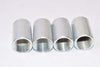 Lot of 4 NEW Couplings, Galvanized 1/2'' For Rigid Conduit