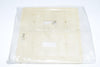 Lot of 4 NEW GE 72072 2 Gang Ivory Wall Plate Cover Switch