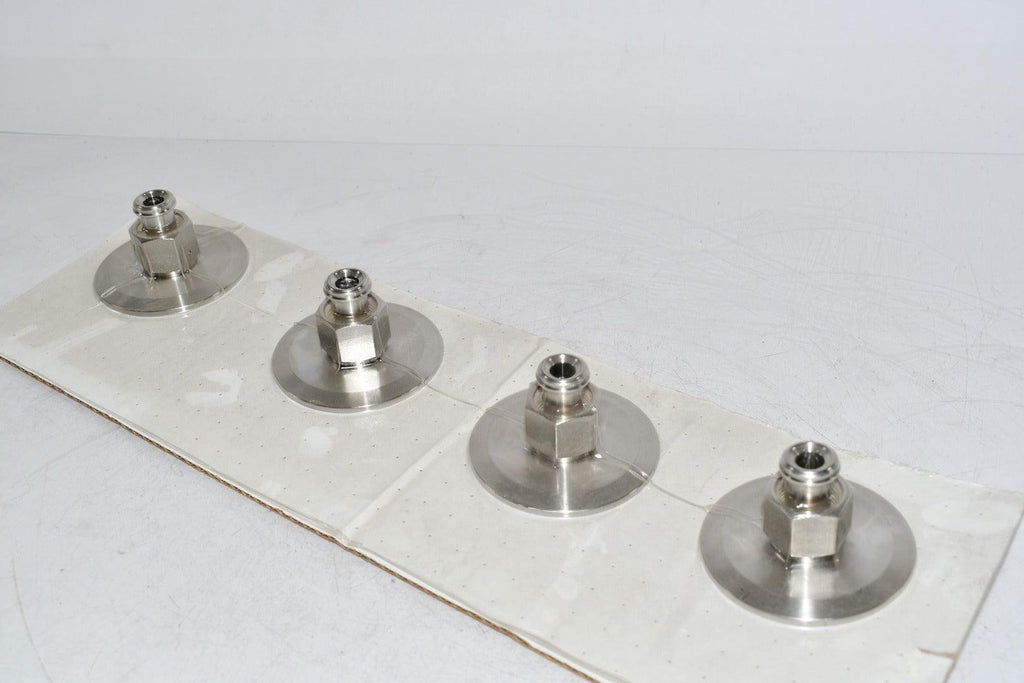 Lot of 4 NEW HIS VC-KF-50BB08FSF Face Seal Size-50 2in X 1/2in Stainless