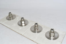 Lot of 4 NEW HIS VC-KF-50BB08FSF Face Seal Size-50 2in X 1/2in Stainless