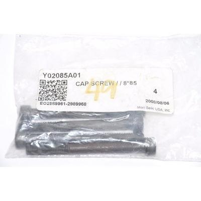 Lot of 4 NEW  MORI SEIKI Y02085A01 Cap Screw 8*85