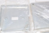 Lot of 4 NEW Thomas & Betts 454 Pre-Galvanized Steel Industrial Device Cover 4-Inch x 4-Inch x 1/2-Inch