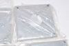 Lot of 4 NEW Thomas & Betts 454 Pre-Galvanized Steel Industrial Device Cover 4-Inch x 4-Inch x 1/2-Inch