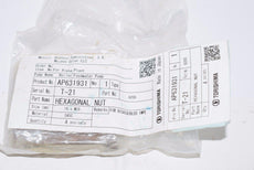 Lot of 4 NEW TORISHIMA Boiler Feedwater Pump Hexagonal Nut, 9200