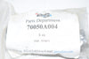 Lot of 4 NEW Ward Parts Department 70050A004 Cap .75 NPTI