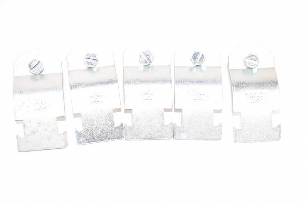 Lot of 4 RIGID EMT 1'' Steel Pipe Clamps