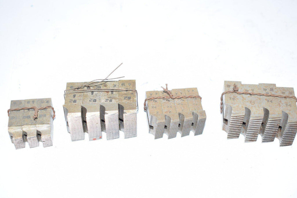 Lot of 4 Sets of Geometric Threading Inserts Die Head Chasers