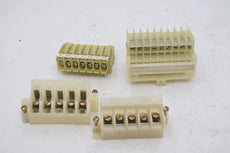 Lot of 4 Terminal Block Connectors
