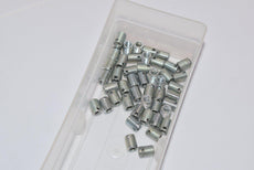 Lot of 47 NEW McMaster-Carr 90240A009 Tapping Inserts for Drilled Hole in Soft Metal, 8-32 Thread Size