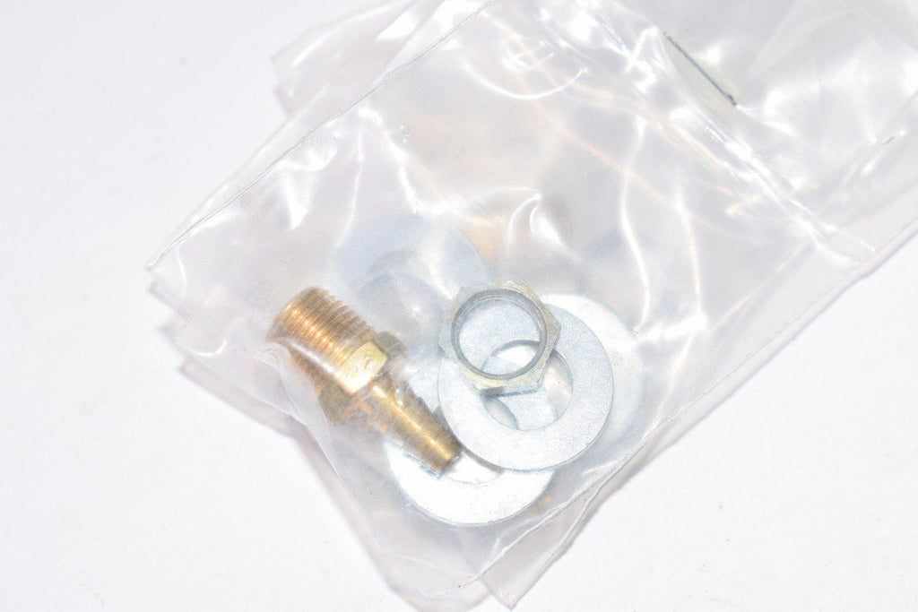 Lot of 5 Clippard Barb & Washer Assembly Kits, Brass, 1'' OAL