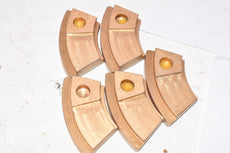 Lot of 5, Flowserve Brass, Ingersoll Dresser, Part: 300B46FX1, PM&S, Trust Shoe, Segment