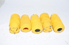 Lot of 5 GE General Electric 15A 125V Connector Plugs