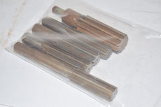 Lot of 5 Heavy-Duty HSS Reamers, Mixed Size Mixed Brand, L&I Etc.