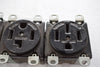 Lot of 5 Hubbell 30A 125/250V Plug Receptacles