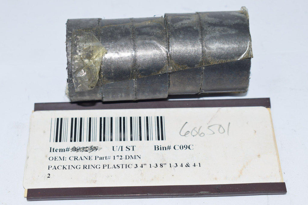 Lot of 5 John Crane 172-DMN Packing Ring Plastics