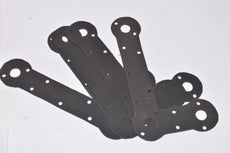 Lot of 5, L Shape, Rubber, 16 Hole, Mounting, Seal Pads