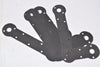 Lot of 5, L Shape, Rubber, 16 Hole, Mounting, Seal Pads