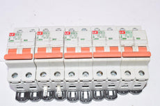 Lot of 5 LSIS KOREA, LS Model: BKM-b, 15A 220V Circuit Breakers