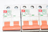 Lot of 5 LSIS KOREA, LS Model: BKM-b, 15A 220V Circuit Breakers