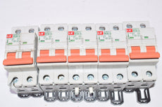 Lot of 5 LSIS KOREA, LS Model: BKM-b 4A, 220V Circuit Breakers
