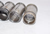 Lot of 5 LYNDEX NIKKEN KM1 Straight Collets, Machinist Tooling Mixed Sizes