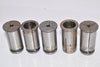 Lot of 5 LYNDEX NIKKEN Straight Collets, Mixed Lot Mixed Sizes