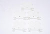 Lot of 5 NEW Allen Bradley 1492-J4 Standard Feed Through Terminal Blocks