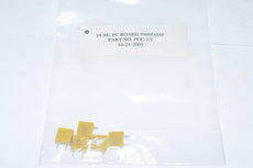 Lot of 5 NEW Bussmann PCC-1/2 500MAMP Fuse