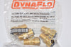 Lot of 5 NEW DynaFlo 69797 1/2'' Tube x 3/8'' Male NPT Brass Compression Connector