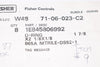 Lot of 5 NEW Fisher Parts By Emerson, Part: 1E845806992, O-Rings
