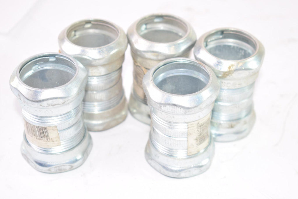 Lot of 5 NEW GARVIN CCP-100 Coupling 1'' EMT Compression Coupling