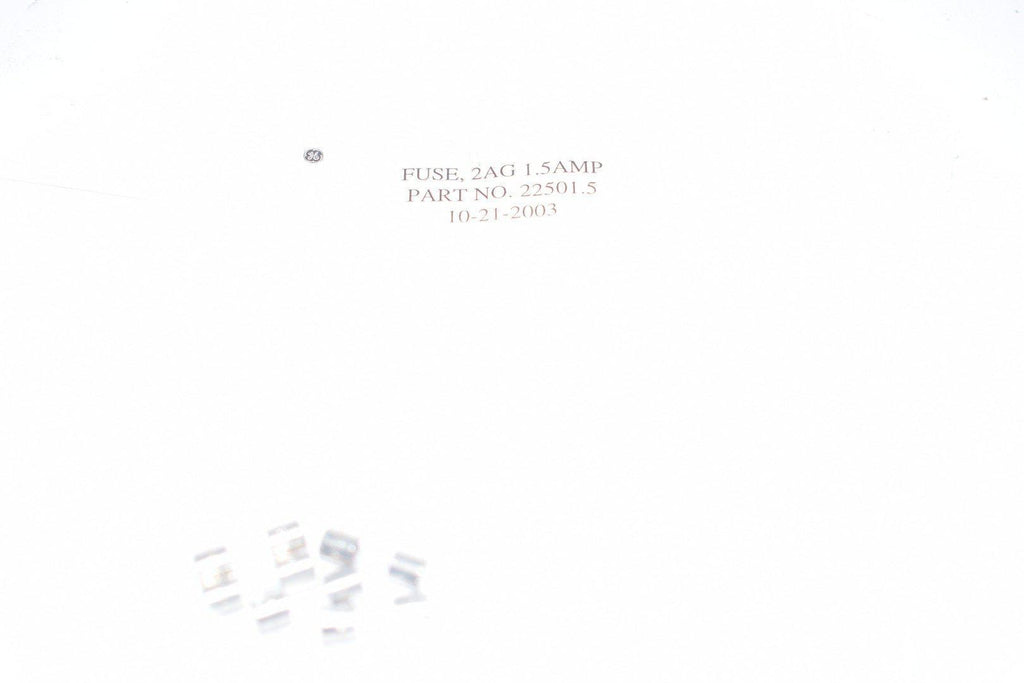 Lot of 5 NEW GE 22501.5 2AG 1.5 Amp Fuses