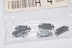 Lot of 5 NEW Harwin M80-4601205 Headers & Wire Housings 6+6 WAY FEMALE CRIMP L/BORE W/ HEX JS