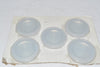 Lot of 5 NEW HIS VC-KF-50BF 2in Kf50 Blind Flange