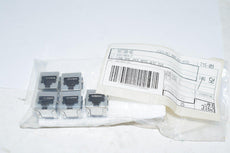 Lot of 5 NEW TE Connectivity AMP Connectors 5557969-2 CONN MOD JACK 8P8C VERT SHIELDED
